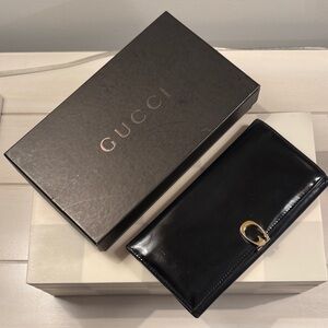 Gucci Hinged Bifold Long Wallet